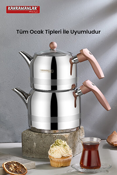 Kahramanlar Yağmur Mega Size Teapot Set 4.5 Lt