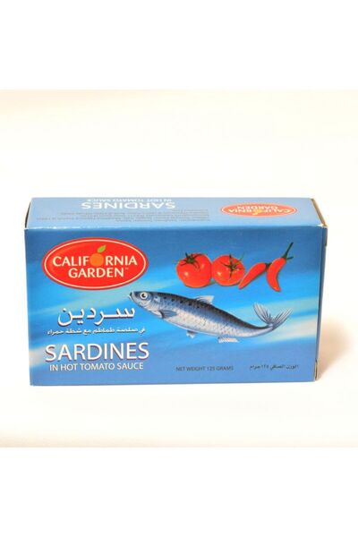 CALIFORNIA Cg Sardine In Hot Sauce 125g