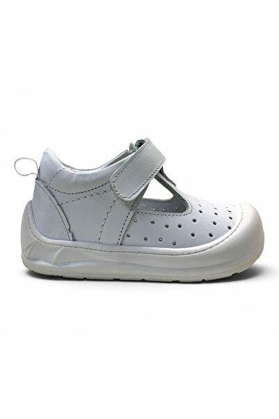 Tuğba Ortopedi 853 Orthopedic 100% Genuine Leather Unisex Baby White First St...