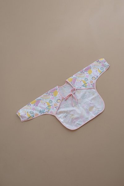 OhlalaKoala Meyveler Long Sleeve Liquid-Proof Activity Apron (6-36 Months)