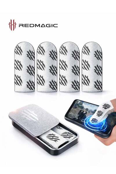 Nubia RedMagic 4 Gaming Finger Sleeves, Sweatproof Gaming Gloves Fingertip Si...