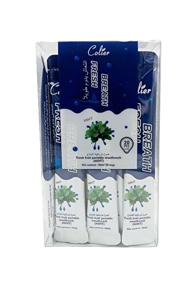 colier Fresh Breath Mint Portable Mouthwash – 20 Pcs
