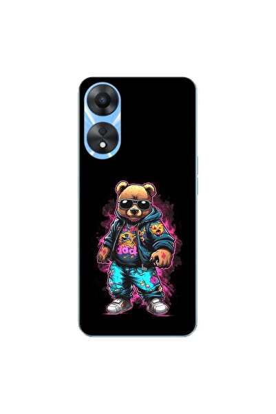 OEM Case compatible with Oppo A78 4G (CPH2565) Silicone Gel Tpu Model Bear Co...