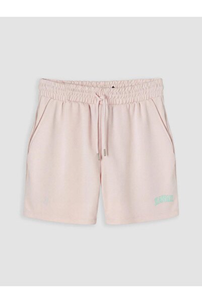 LC Waikiki Mercan Elastic Waist Soft Touch Women's Shorts (S6)