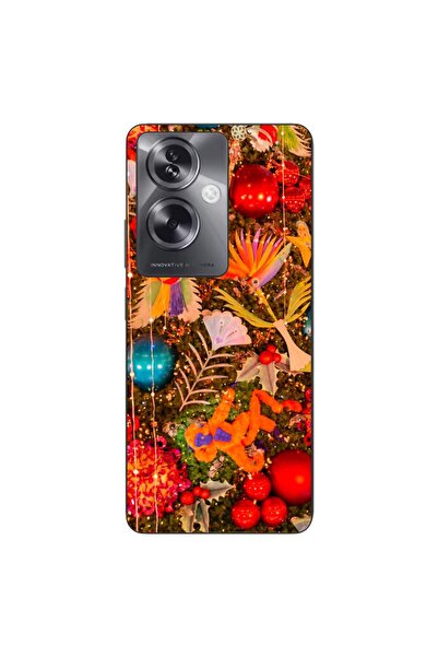 OEM Husa compatibila cu Oppo A79 5G Silicon Gel Tpu Model Craciun Decor Brad ...