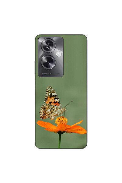 OEM Θήκη συμβατή με Oppo A79 5G από σιλικόνη gel TPU με σχέδιο πεταλούδας