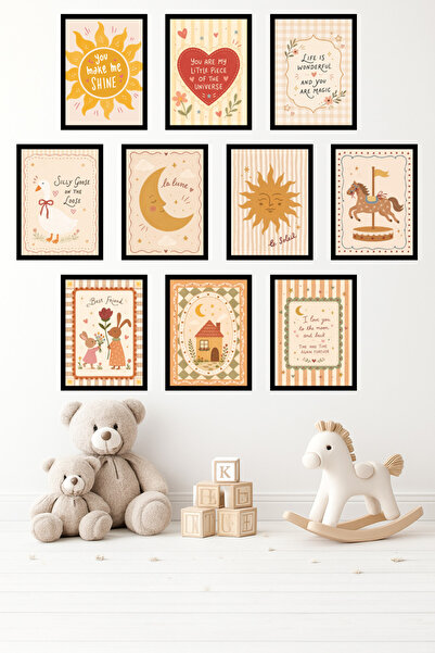 UNT Set de 10 pasteluri cu aspect de ramă |   Camera bebelușului |   Set de p...