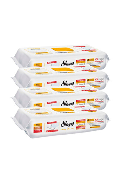 Sleepy 4x EASY CLEAN Wet cloths for floor cleaning Herbal Soap Additive 50 pcs