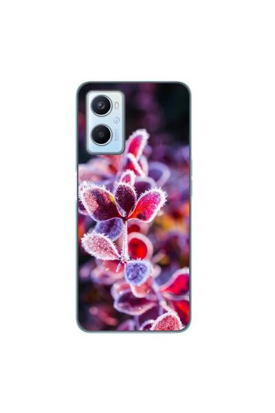 OEM Husa compatibila cu Oppo A96 4G Silicon Gel Tpu Model Flori Inghetate