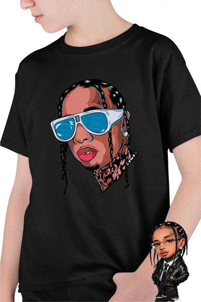 OEM Tricou Copii Baieti Tyga Hip Hop Vibe