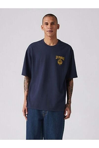 Levi's Tricou Levis pentru bărbați HALF SLEEVE TEE LSCO MONOGRAM LC NAVY