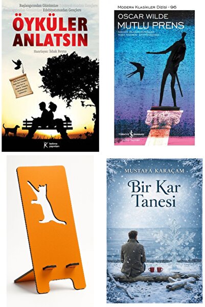 TÜRKİYE İŞ BANKASI KÜLTÜR YAYINLARI Tell Stories + Happy Prince + Phone Holde...
