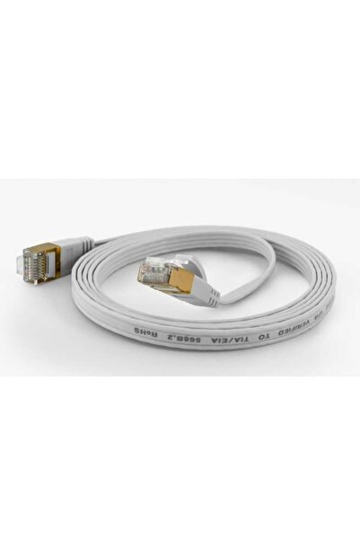 Wantec Cablu FTP CAT6, secțiune 1,6x6,5mm, 10,00m, alb