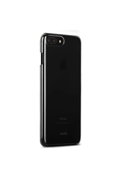 Moshi XT Clear Case - Husă iPhone 8 Plus / 7 Plus (Negru Stealth)