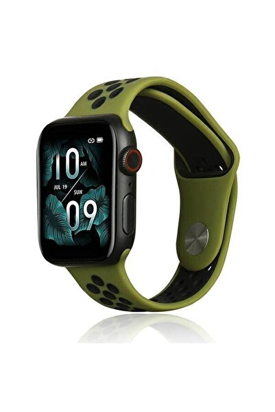 Beline Curea din silicon sport pentru smartwatch Apple Watch 38/40/41mm, verd...