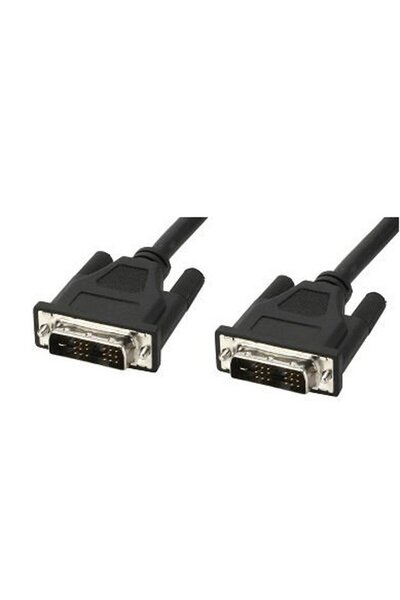 Techly DVI-D Single-Link Kabel St/St schwarz 5m