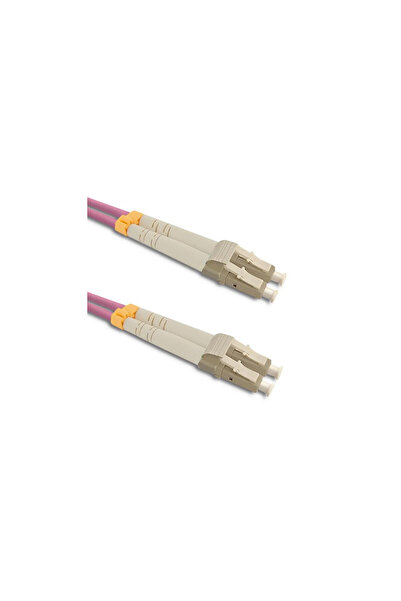 Qoltec Patchcord ≈õwiat≈Çowodowy LC/UPC - LC/UPC | Multimode | 50/125 | OM4 |...