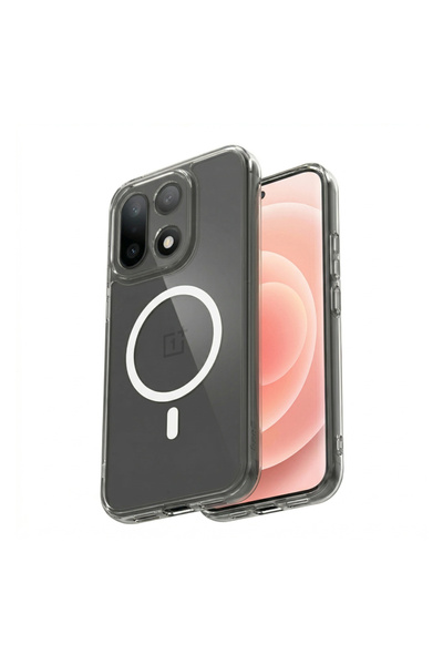 Crong Husă Hibridă Magnetică Transparentă - MagSafe OnePlus 15 (transparentă)