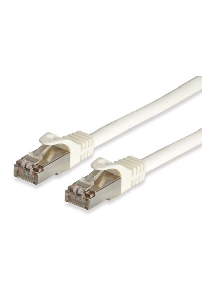 EQUIP Cablu patch Cat6A Cat7Pro S/FTP 2xRJ45 2.00m alb LSZH în pungă de plastic