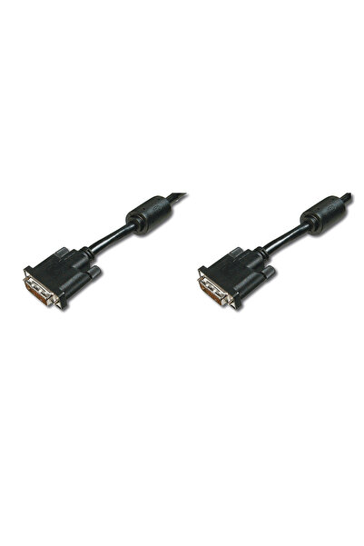 Digitus DVI-D-Kabel DVI(24+1) -> DVI(24+1) St/St 2.00m schw Polybeutel