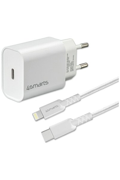 4smarts Încărcător de rețea VoltPlug 20W PD MFI USB-C cu cablu USB-C la Light...