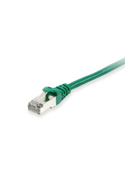 EQUIP Cablu patch Cat6 S/FTP 2xRJ45 2.00m verde LSZH pungă de plastic