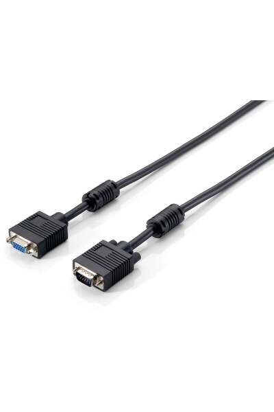 EQUIP VGA Kabel 1024x 768/60Hz Erweit. St/Bu 20.00m schwarz Polybeutel