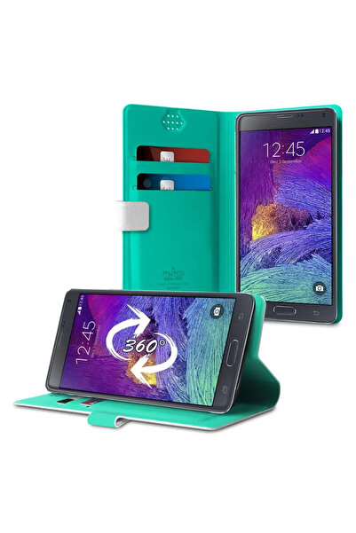 Puro Uniwallet Bicolor - Husă universală rotativă la 360° cu buzunare pentru ...