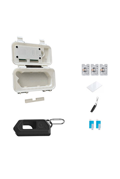 UnderShop Flipper Zero Accessory Kit – Black Silicone Case + Transport Box V1...