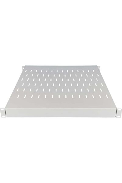Alantec P√≥≈Çka regulată 19 " 1U g≈Çƒôb. 500-900mm, gri, 4 puncte de fixare