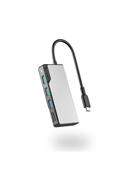 Alogic Hub USB-C 5 în 1 HDMI și USB gri spațial