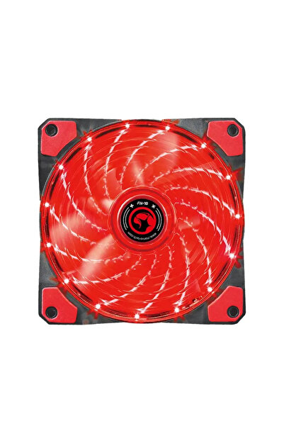 MARVO Ventilator LED roșu FN-10RD