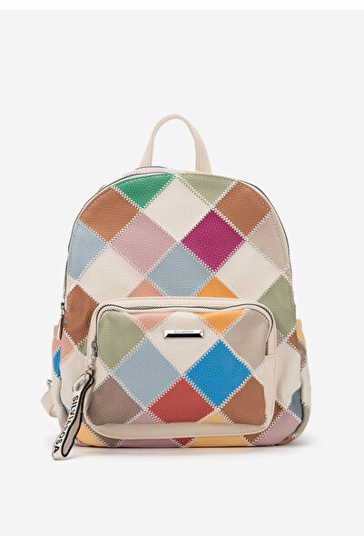 B T Shoes Rucsac de damă Silvia Rosa 6099 bej