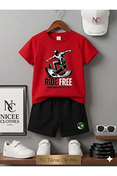 NC Nicee Clothes LETNJA DEČJA MAJICA I KRATKE HLAČE UNISEKS (KAY KAY PRINT)