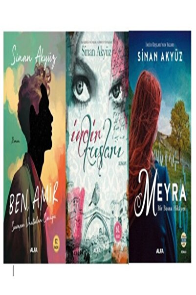 Kronik Kitap Sinan Akyüz - Ben Amir - Meyra - İncir Kuşları 3 Kitap Set