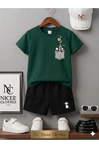 NC Nicee Clothes ΚΑΛΟΚΑΙΡΙΝΟ ΠΑΙΔΙΚΟ ΣΕΤ ΜΠΛΟΥΖΑΚΙ-ΣΟΡΤΣ ΟΥΝΙΣΕΞ (ΜΕ ΣΧΕΔΙΟ Π...