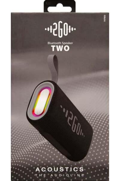2go Bluetooth Lautsprecher Acoustic Two mit RGB-Lichtshow
