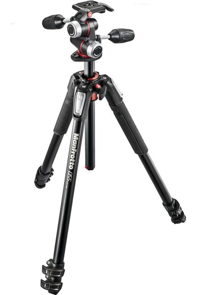 Manfrotto Statyw 055 Alu 3 secțiuni Kit trepied (MF-055XPRO3-3W)