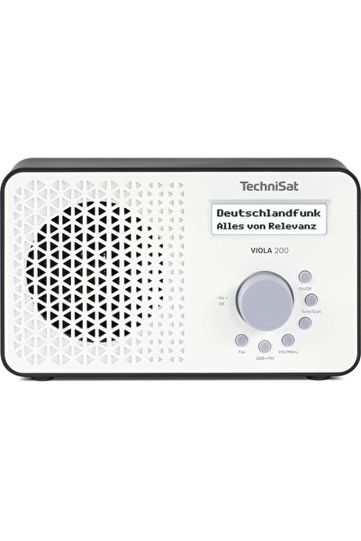 TECHNİSAT VIOLA 200 alb / negru