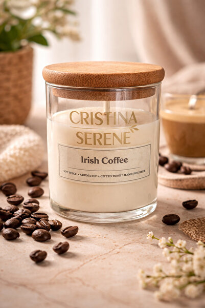 Cristina Serene Αρωματικό Κερί Σόγιας Irish Coffee