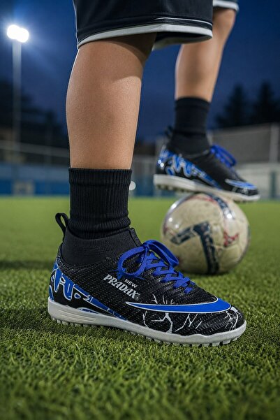 ALTUNTAŞ Children's Boys' Turf Football Shoes with Socks (31-40)