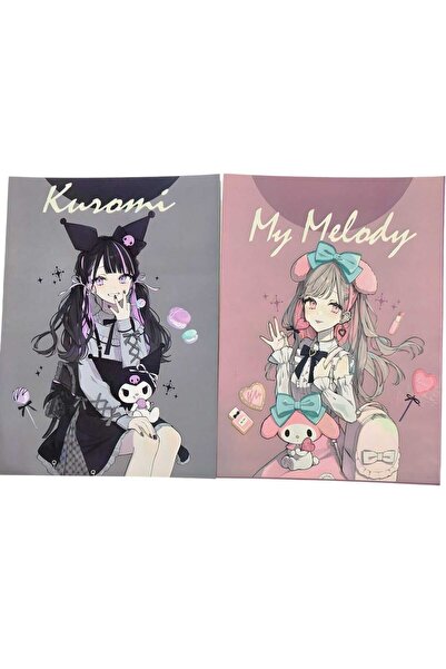 izmir yazici servis Kuromi My Melody Anime 2 Li Poster Seti 30 Cm.x 25 Cm.