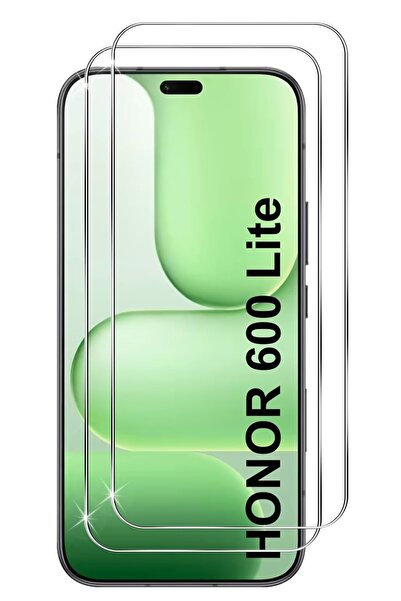 aheaks Honor 600 Lite Uyumlu Parmak İzi Aktif Nano Cam Ekran Koruyucu, 9H Ser...