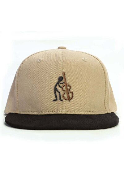 PataCute Musician Cello Snapback Hat