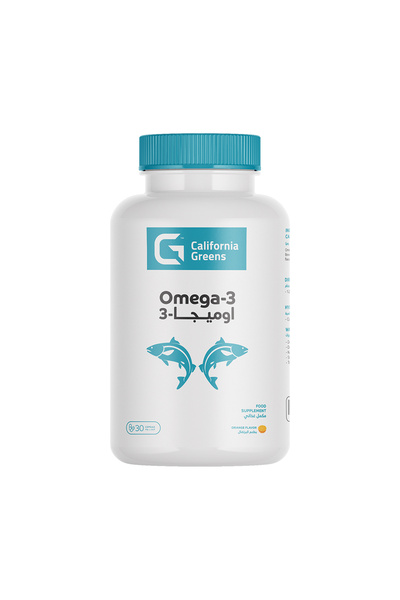 California Greens أوميغا-3 30 كبسولة
