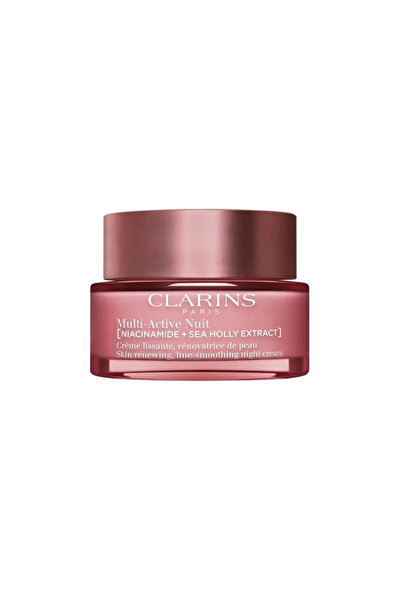 Clarins Multi-Activ, Niacinamidă, Netezitor de linii, Noapte, Cremă, Pentru f...