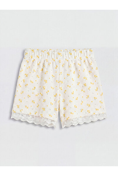 LC Waikiki Timeless Clothing & Timeless Choices Girls' Floral Print Lace Deta...