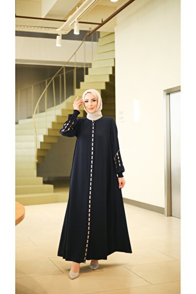 Moda İncir ŞERİT DETAYLI MEVLANA FERACE