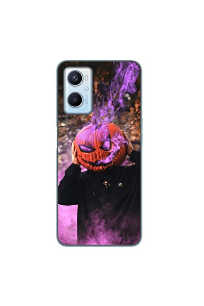 OEM Husa compatibila cu Oppo A96 4G Silicon Gel Tpu Model Halloween Cap Dovle...