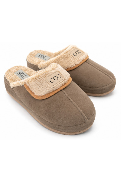 Noliva Women's Winter Plush Lined House Slippers Comfortable Sole Mink
